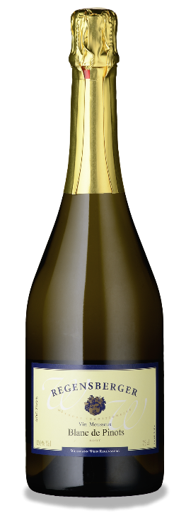 Mousseux Blanc de Pinots, Regensberger Mousseux Blanc de Pinots, Regensberger - Weidmann Wein - Schweizer Wein